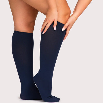 Medical-Grade Compression Socks - Navy