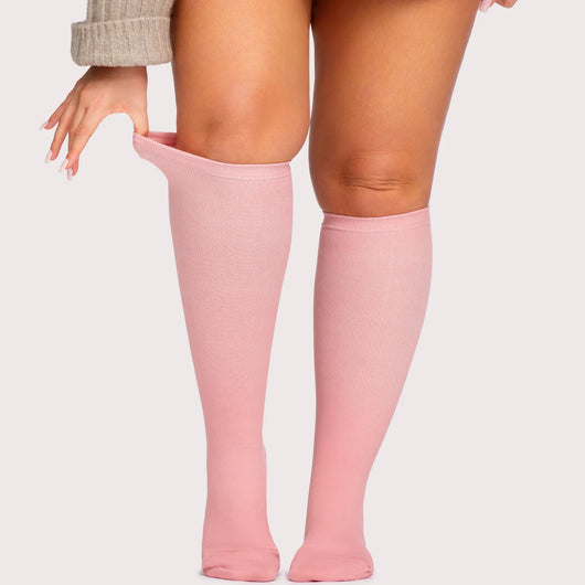 Medical-Grade Compression Socks - Pink